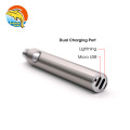 Custom 510 thread Dual charger port cbd rechargeable preheat 15s vape pen kit battery with cbd cartridge